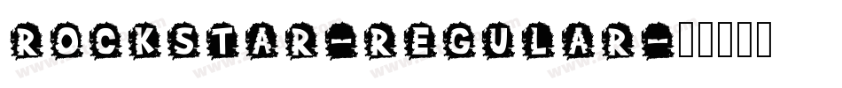 Rockstar-Regular字体转换