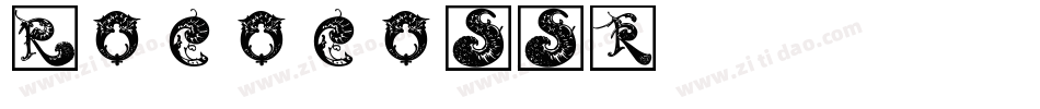 RococoSSK字体转换