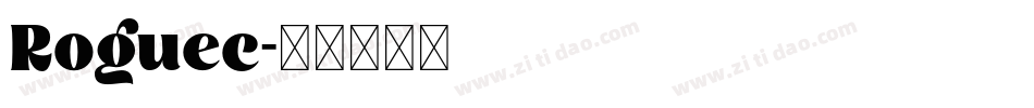 Roguec字体转换