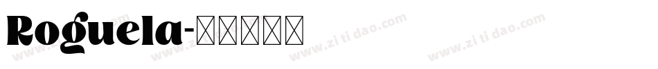 Roguela字体转换