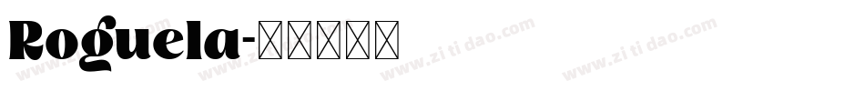 Roguela字体转换