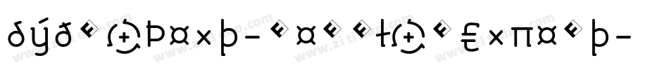 HydraText-RegularExpert字体转换