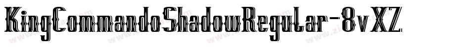 KingCommandoShadowRegular-8vXZ字体转换