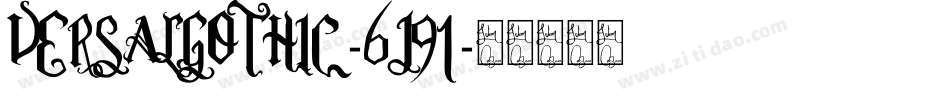 VersalGothic-6j91字体转换