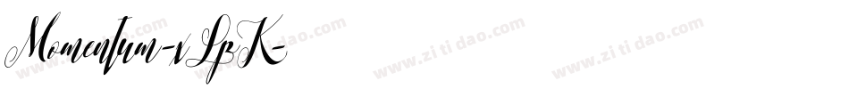 Momentum-xLpK字体转换