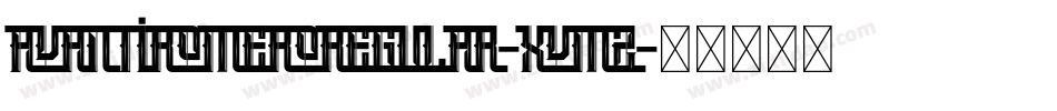 AvantiRomeroRegular-XvM2字体转换