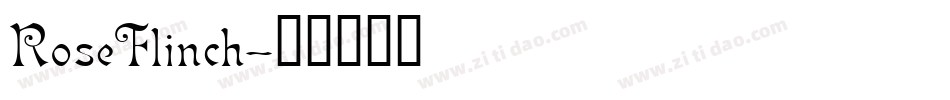 RoseFlinch字体转换