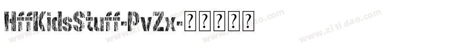HffKidsStuff-PvZx字体转换
