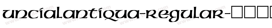UncialAntiqua-Regular字体转换