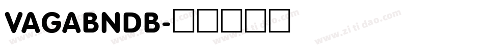 VAGABNDB字体转换