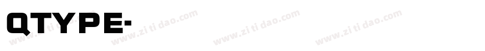 qtype字体转换