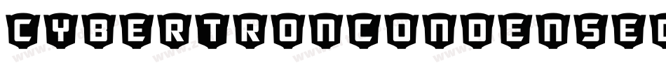 CybertronCondensedBold-vOXD字体转换