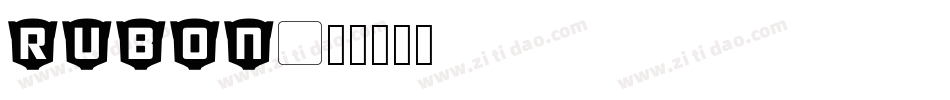 RubOn字体转换