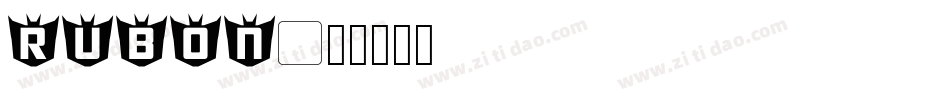 RubOn字体转换
