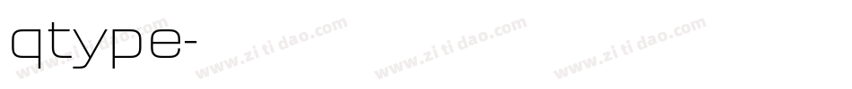 qtype字体转换