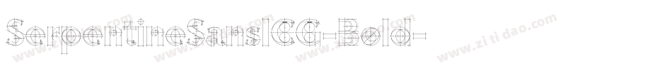 SerpentineSansICG-Bold字体转换