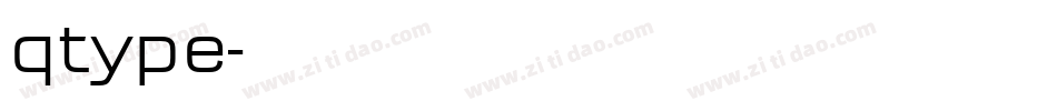 qtype字体转换