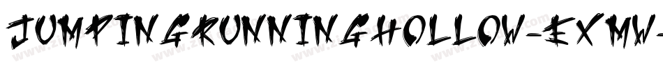 JumpingRunningHollow-ExMW字体转换