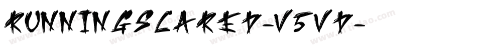 RunningScared-v5vD字体转换