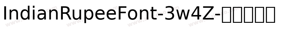 IndianRupeeFont-3w4Z字体转换