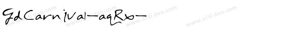 JdCarnival-aqRx字体转换