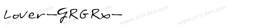 Lover-JRGRx字体转换 Lover-JRGRx字体转换