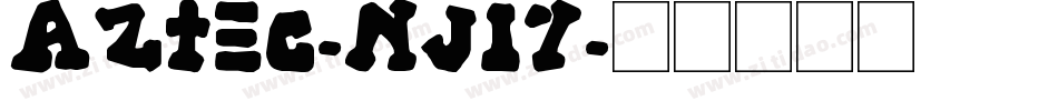 Aztec-njLY字体转换