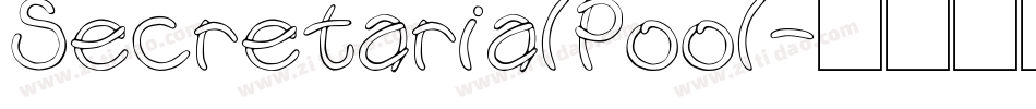 SecretarialPool字体转换