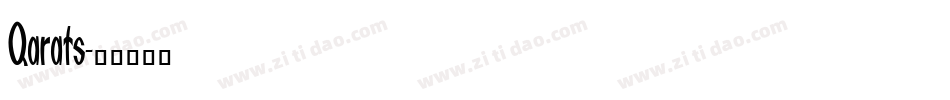 Qarats字体转换