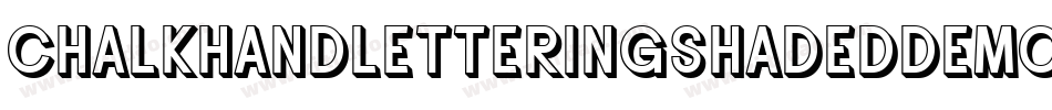ChalkHandLetteringShadedDemo-5jl8字体转换