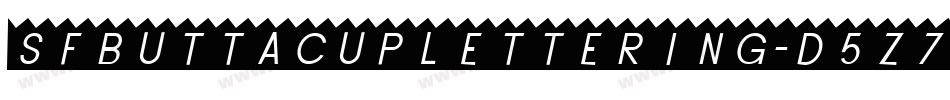 SfButtacupLettering-d5z7字体转换 SfButtacupLettering-d5z7字体转换