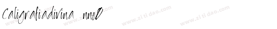 Caligrafiadivina-nneO字体转换