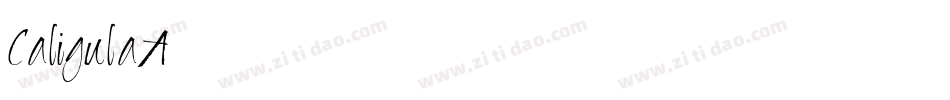 CaligulaA字体转换