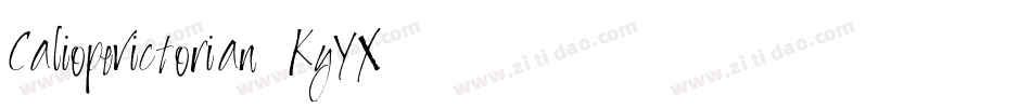 Caliopevictorian-KyYX字体转换