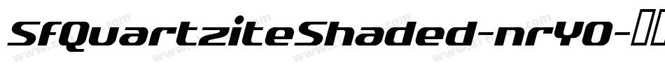 SfQuartziteShaded-nrY0字体转换