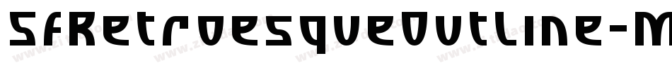 SfRetroesqueOutline-ML3n字体转换