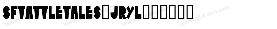 SfTattleTales-jRYl字体转换