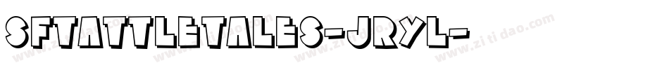 SfTattleTales-jRYl字体转换