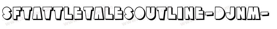 SfTattleTalesOutline-DJnm字体转换