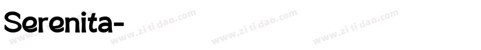 Serenita字体转换