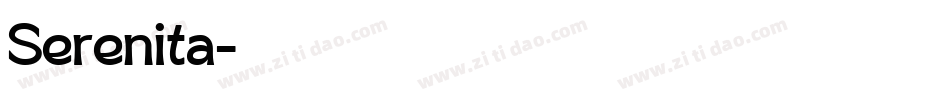 Serenita字体转换