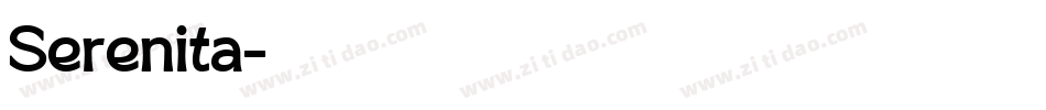 Serenita字体转换