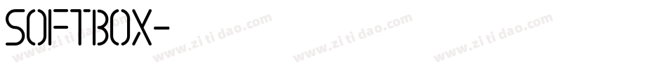 SOFTBOX字体转换 SOFTBOX字体转换