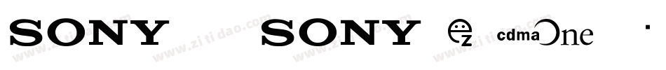 Sony_Sketch字体转换