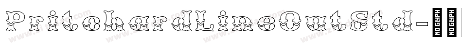 PritchardLineOutStd字体转换