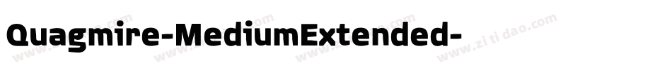 Quagmire-MediumExtended字体转换 Quagmire-MediumExtended字体转换