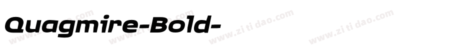 Quagmire-Bold字体转换 Quagmire-Bold字体转换