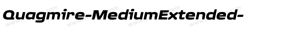 Quagmire-MediumExtended字体转换 Quagmire-MediumExtended字体转换