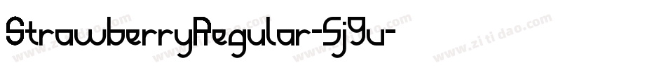 StrawberryRegular-5j9v字体转换