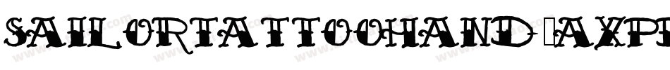 SailorTattooHand-axPBo字体转换